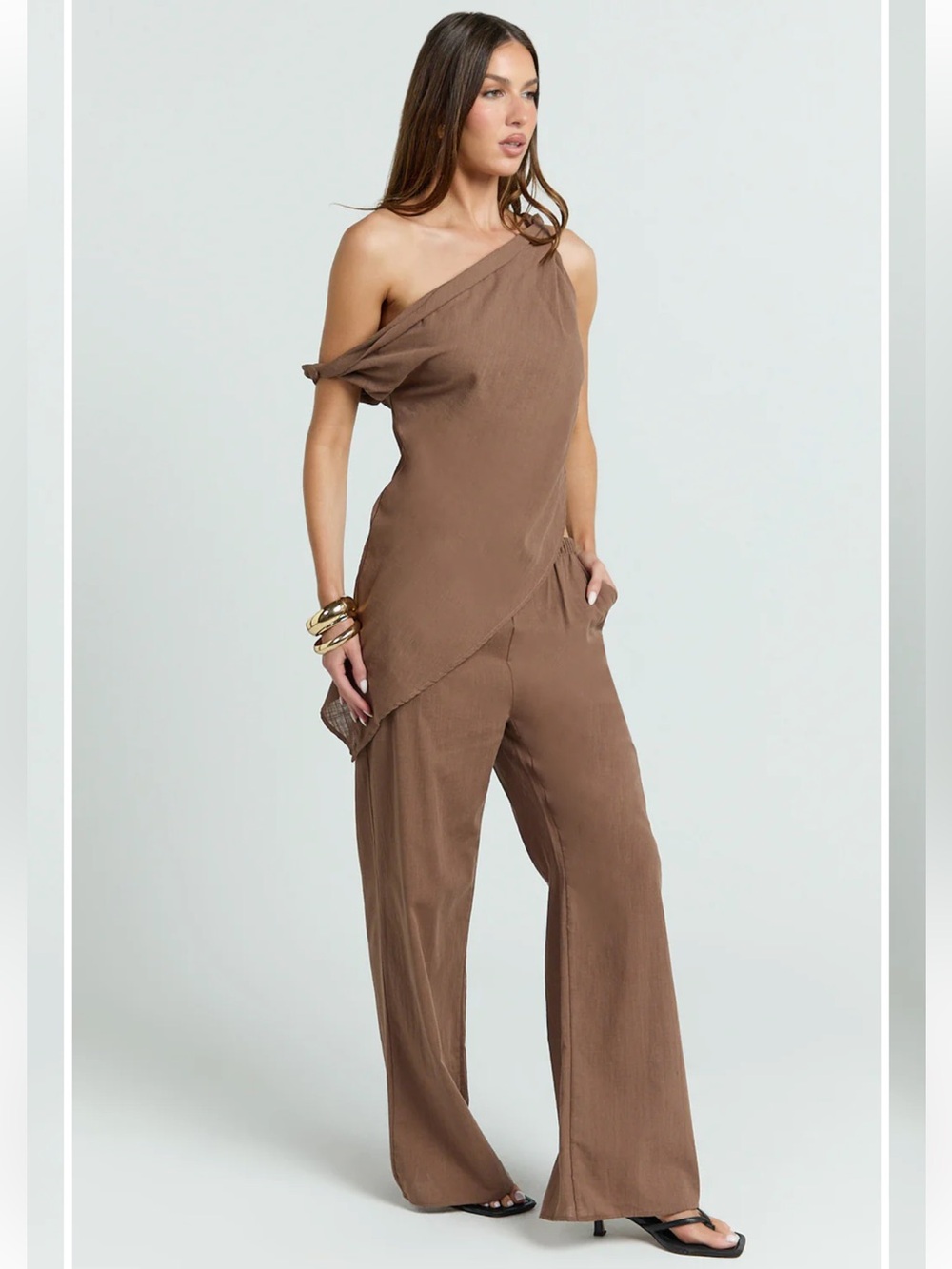 Bronze Snake set in chocolate *NEW* off shoulder - Picture 6 of 11